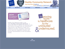 Tablet Screenshot of healthyyorknetwork.org